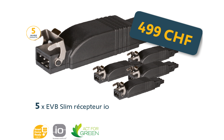 Pack promotionnel EVB Slim Receiver io