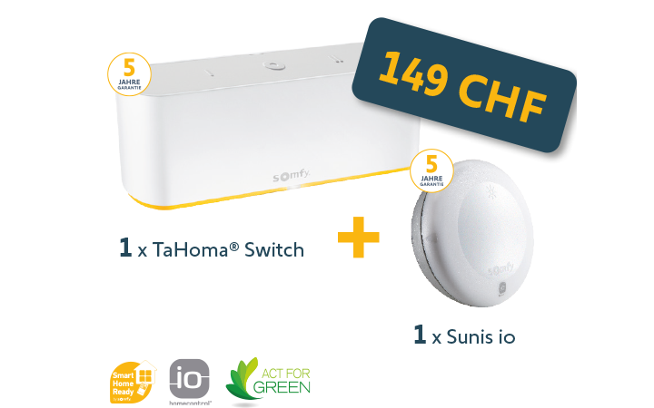 Paquet promotionnel TaHoma Switch